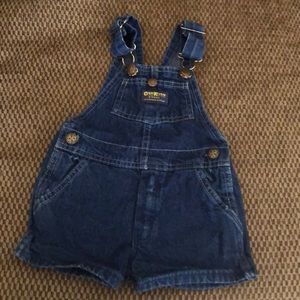 OshKosh denim overalls